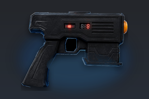 Electronic game blaster