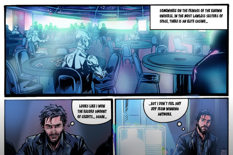 Comic rulebook first page preview